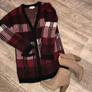 🔲 PLAID CARDIGAN W/ POCKETS 🔲